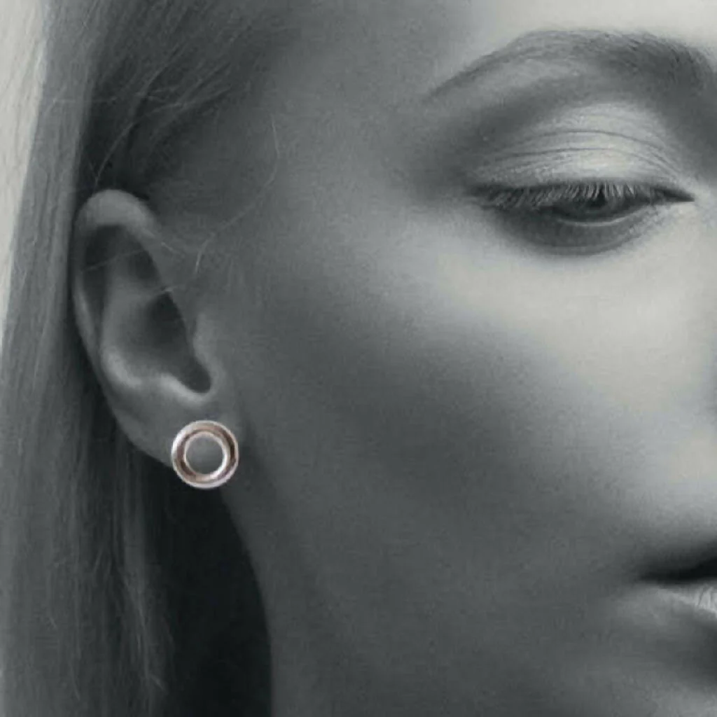 Torus Stud Earrings - Image 3