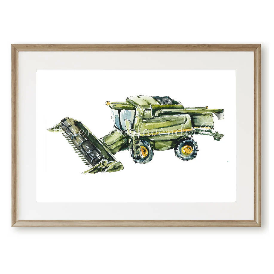 Trio Of Tractor Prints - Image 4