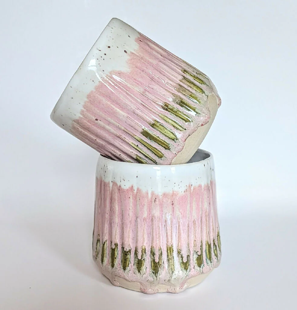 TUMBLER- Moss & Blossom