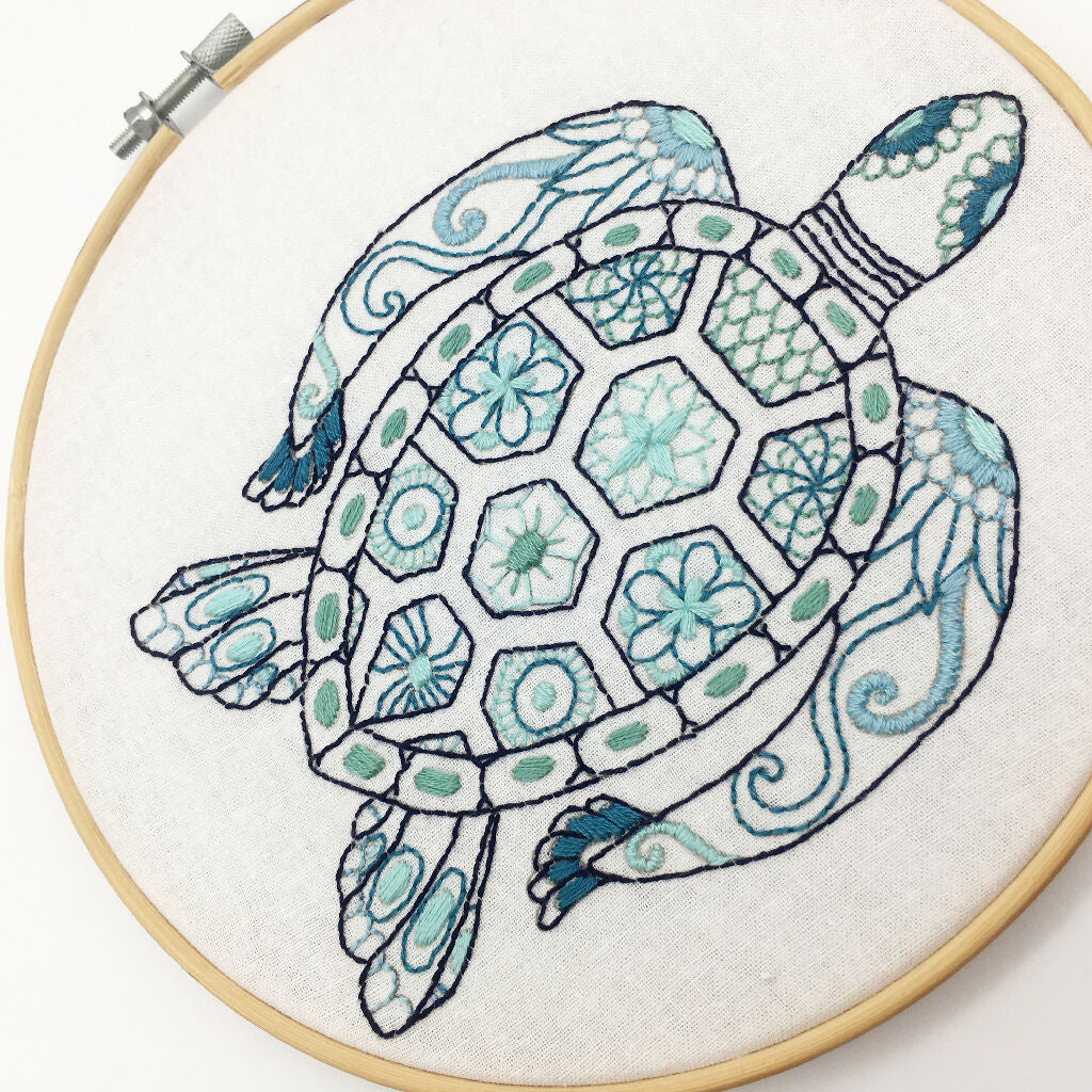 Turtle Embroidery Kit - Image 5