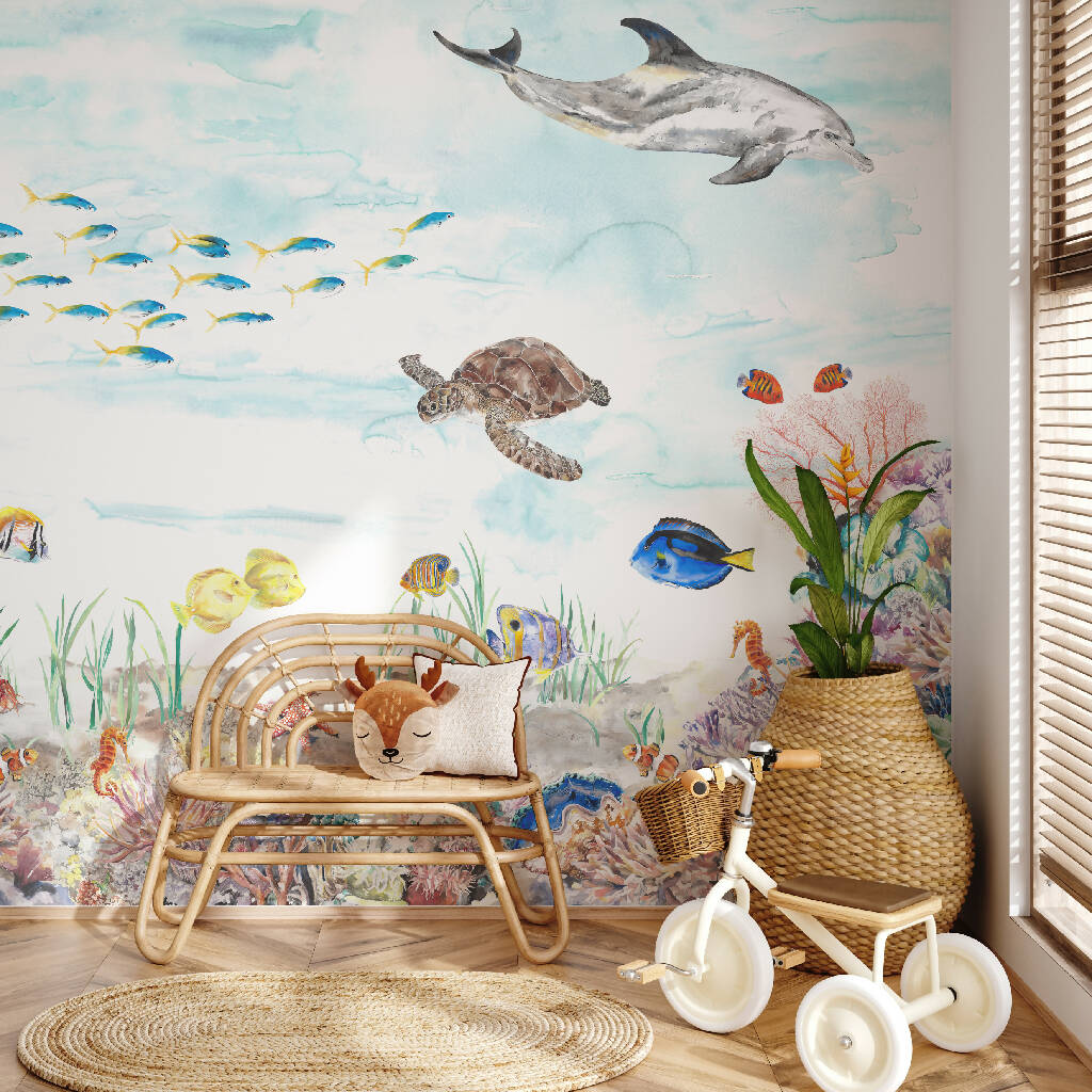 Under The Sea Children's Mural Wallpaper - Image 3