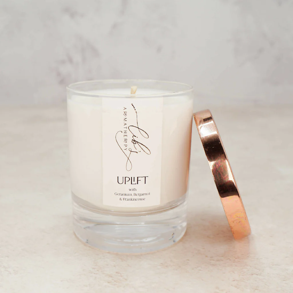 Uplift Essential Oil Aromatherapy Candle - Image 3