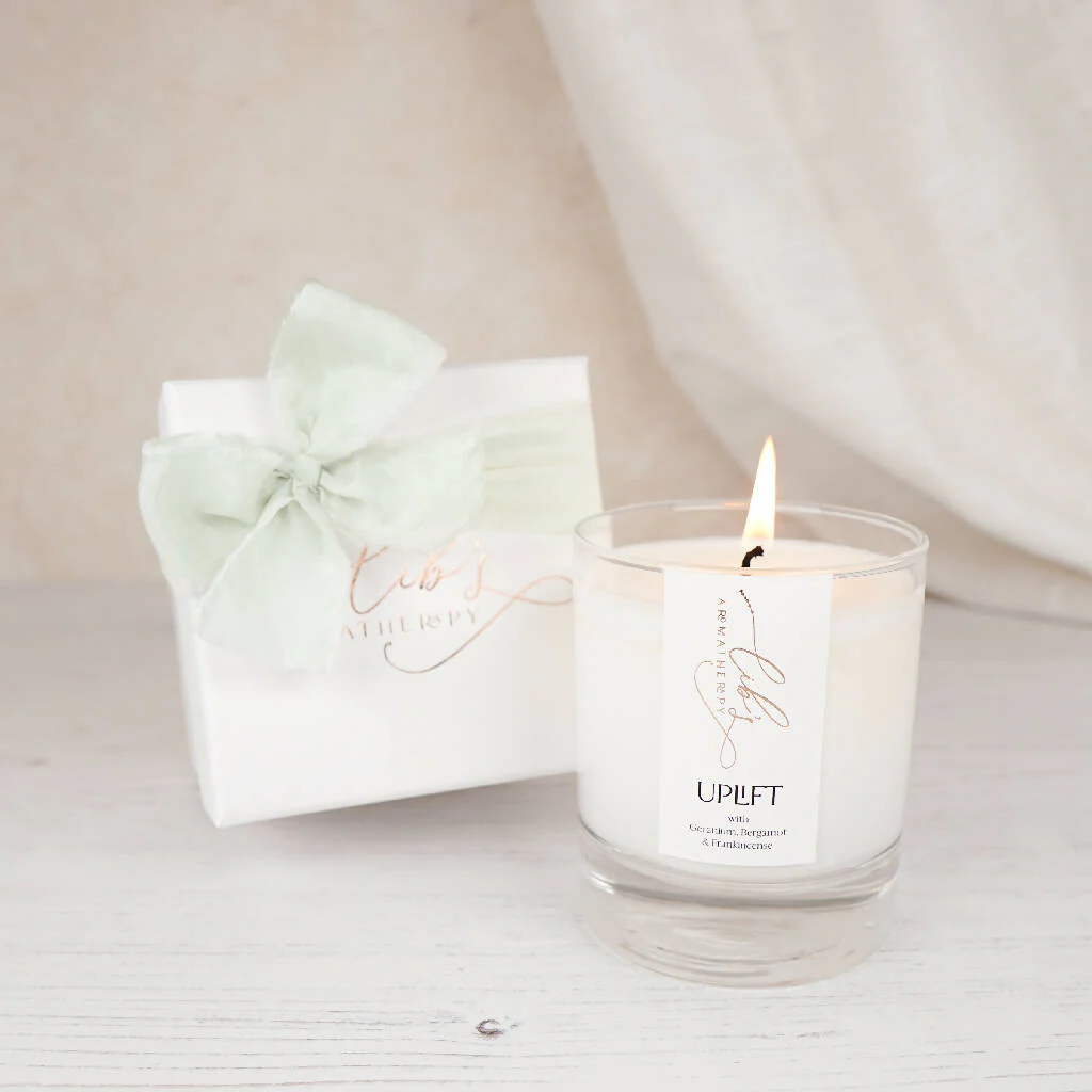 Uplift Essential Oil Aromatherapy Candle - Image 5