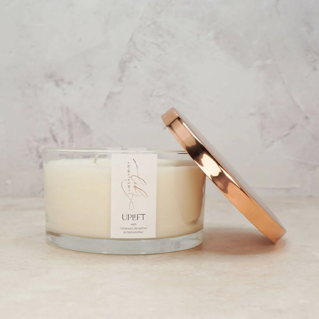 Uplift Essential Oil Aromatherapy Candle - Image 6
