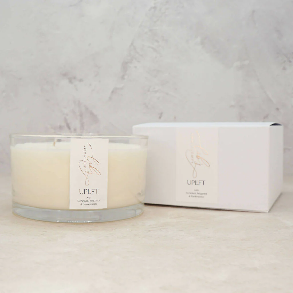 Uplift Essential Oil Aromatherapy Candle - Image 7
