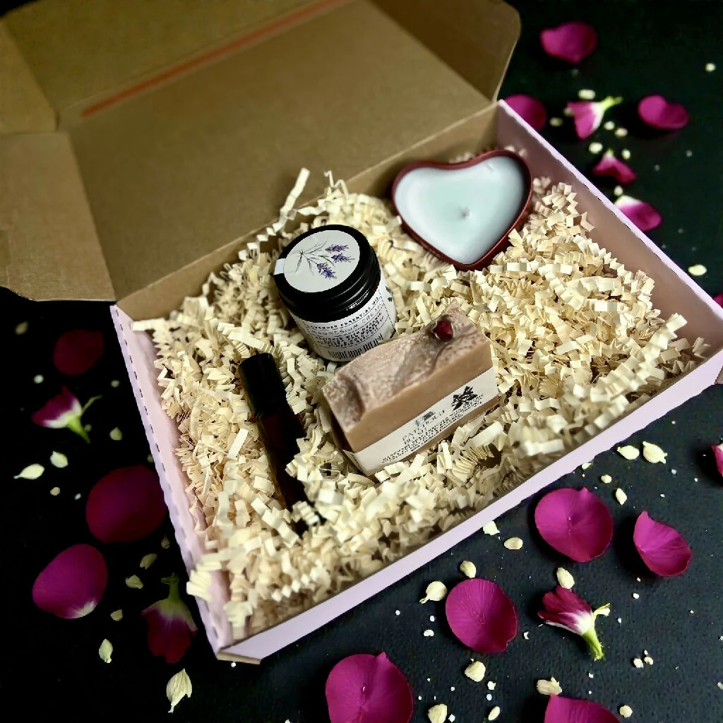 Mother's Day Pamper Gift Box For Her with Magnesium Cream and Skincare Products - Image 2
