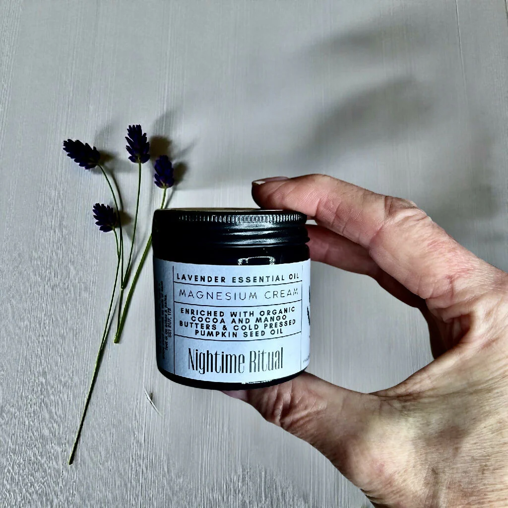 "DORIS" Pamper Gift Box For Her with Magnesium Cream and Skincare Products - Image 4