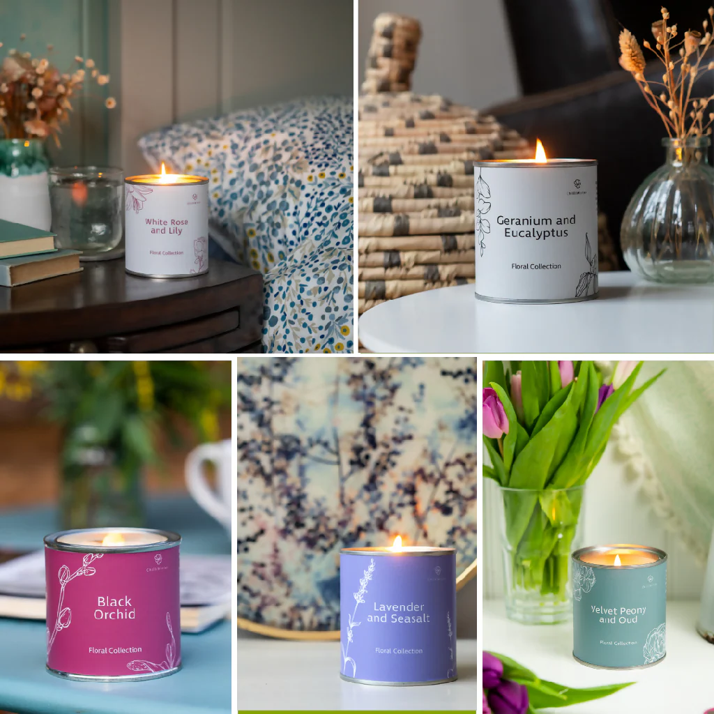 Velvet Peony and Oud Candle or Wax Melts - Image 3