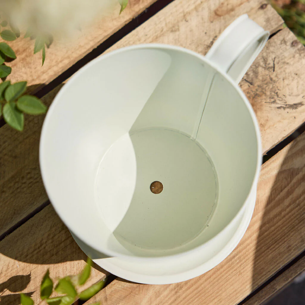 Vintage Cream Tea Cup Summer Outdoor Garden Planter - Image 3
