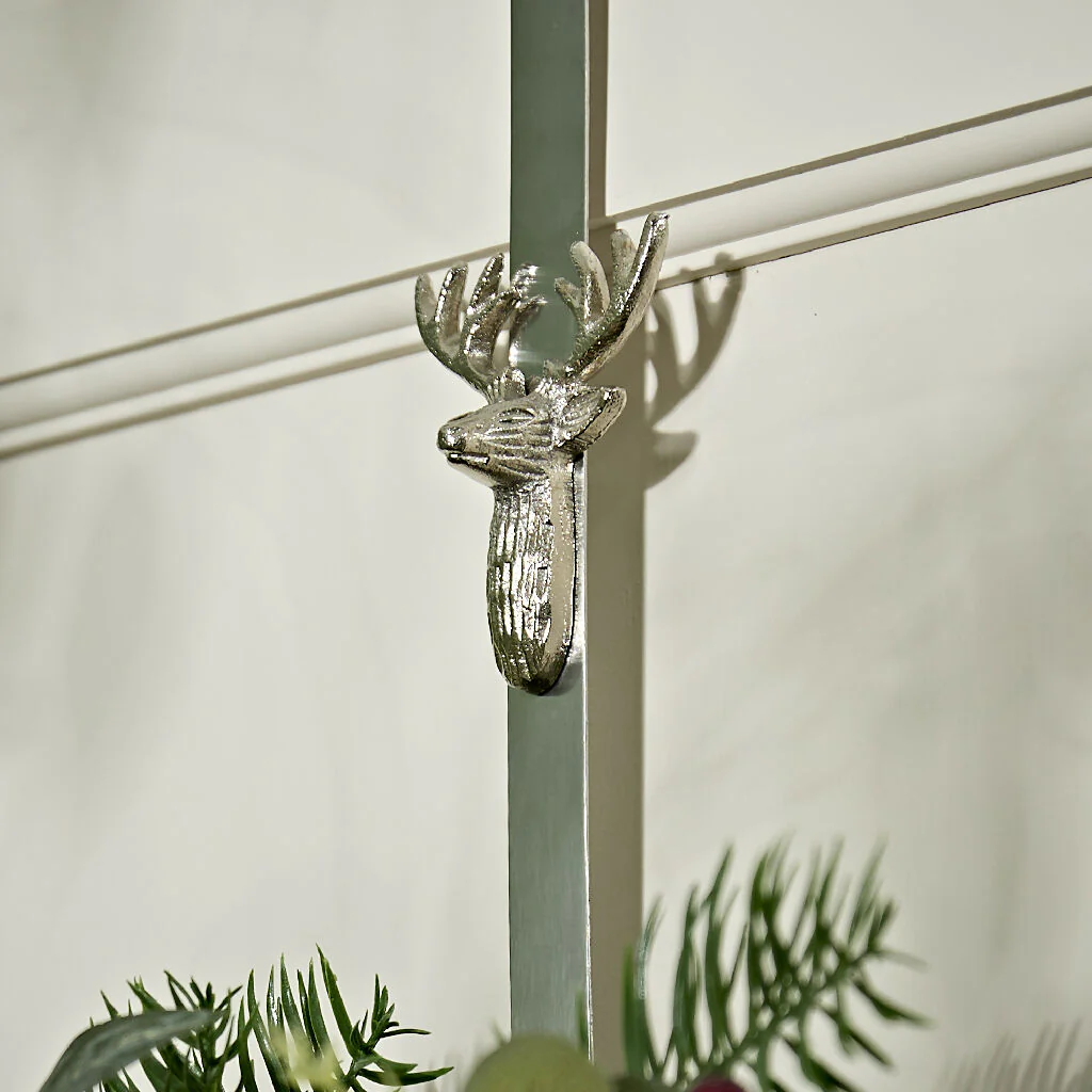 Vintage Stag Head Door Wreath Hanger - Image 3