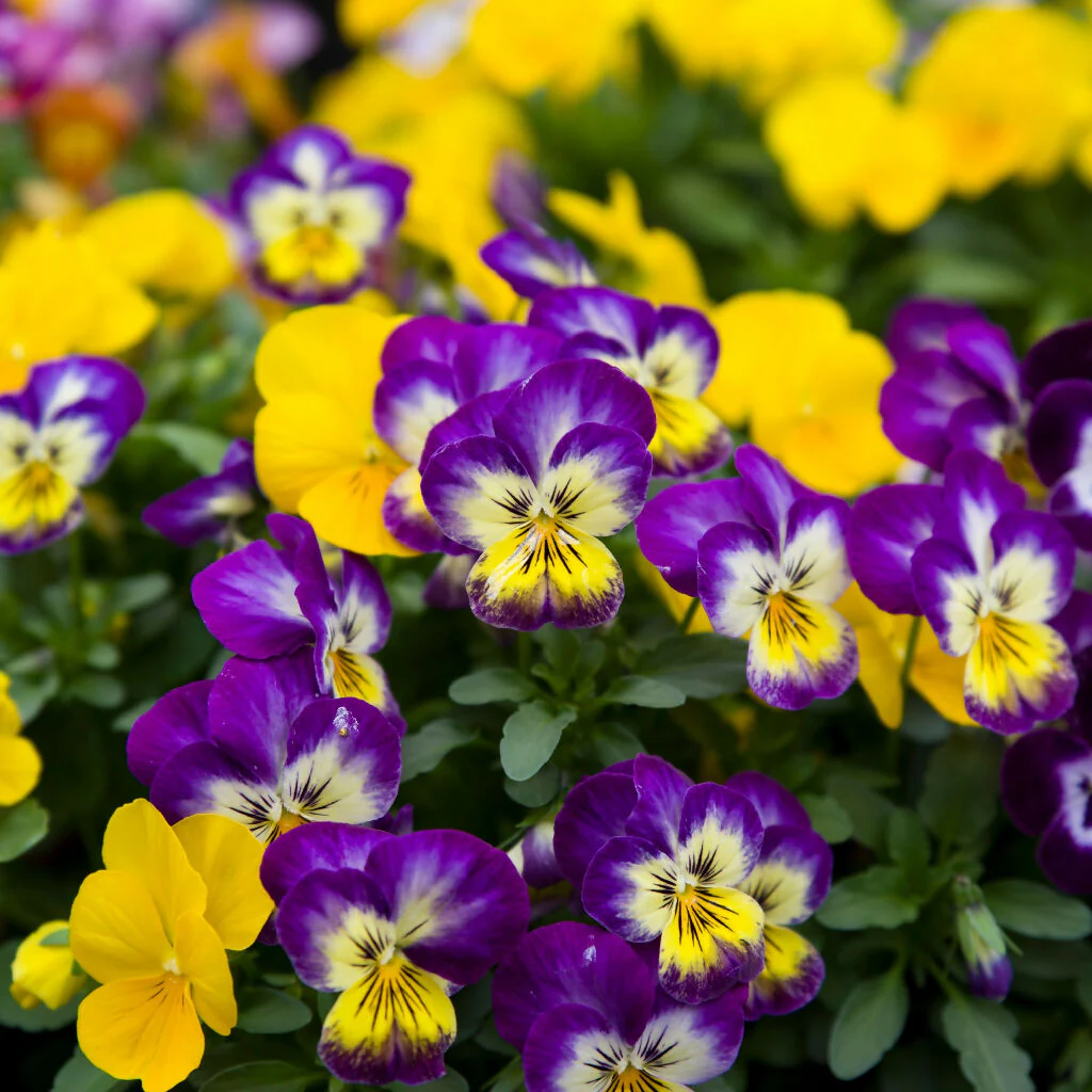Viola Plants, 'Mixed', 20 x Full Plant Pack - Image 3