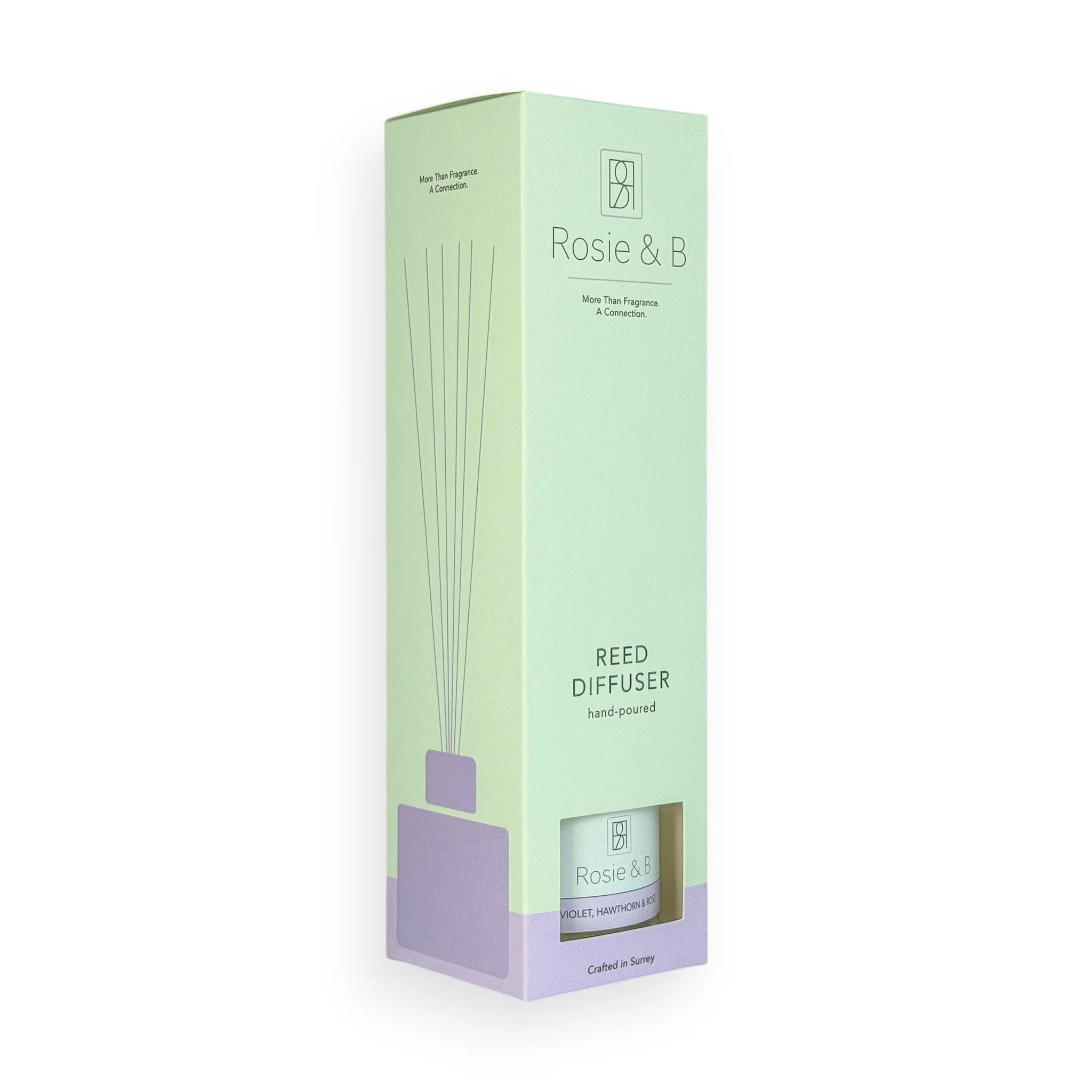 Violet, Hawthorn & Rose Reed Diffuser - Image 3
