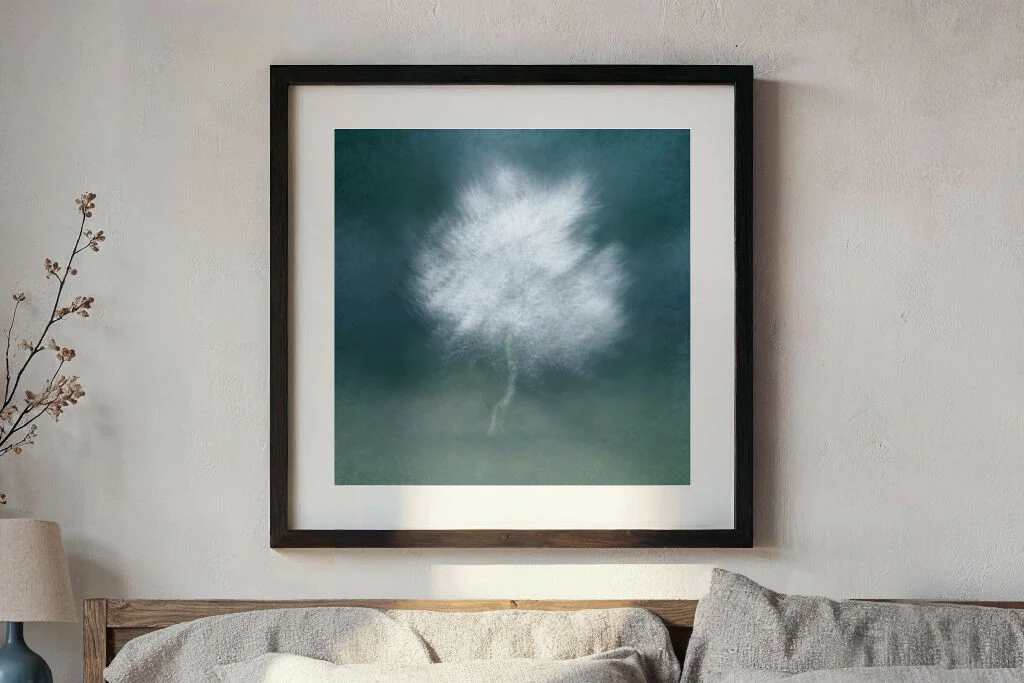 Calming Tree Artwork for Interiors 'Virva'