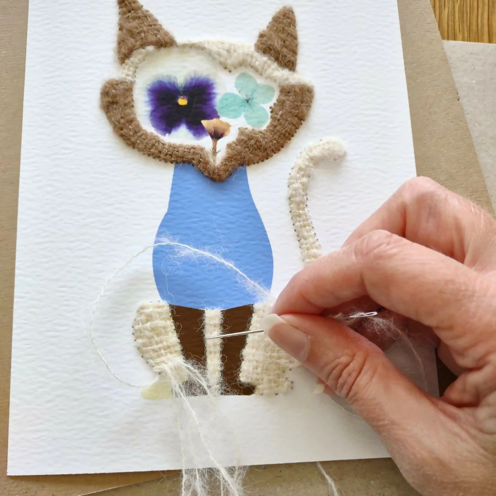 Vivienne The Cat Greetings Card - Image 2