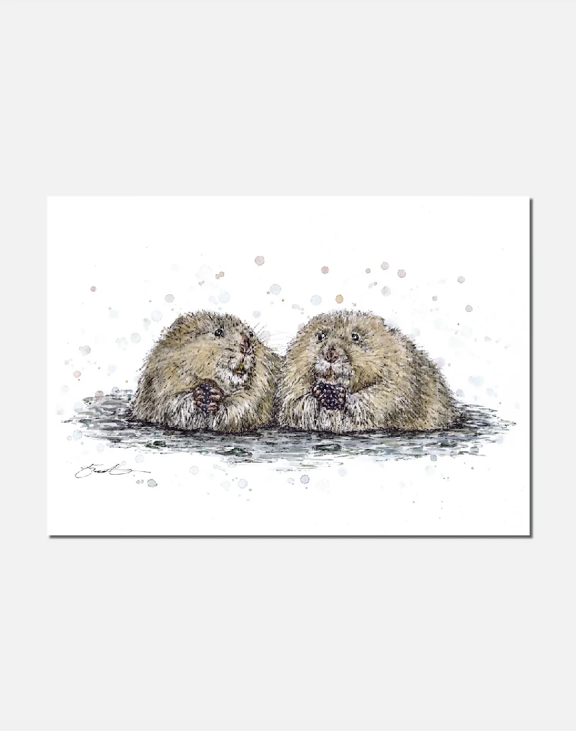 Vole Love | Signed Limited Edition Print - Image 2