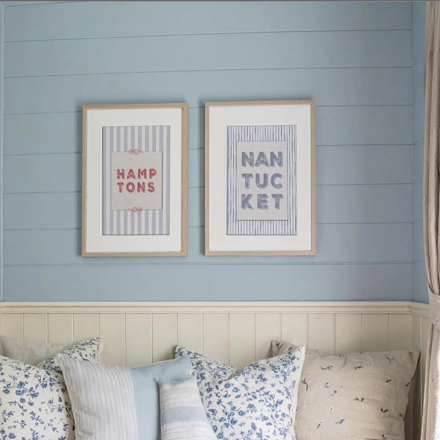 Wall Gallery Set of 3 Preppy Illustrations Coastal Wall Art Seaside Prints Cape Cod and Nantucket - Image 6