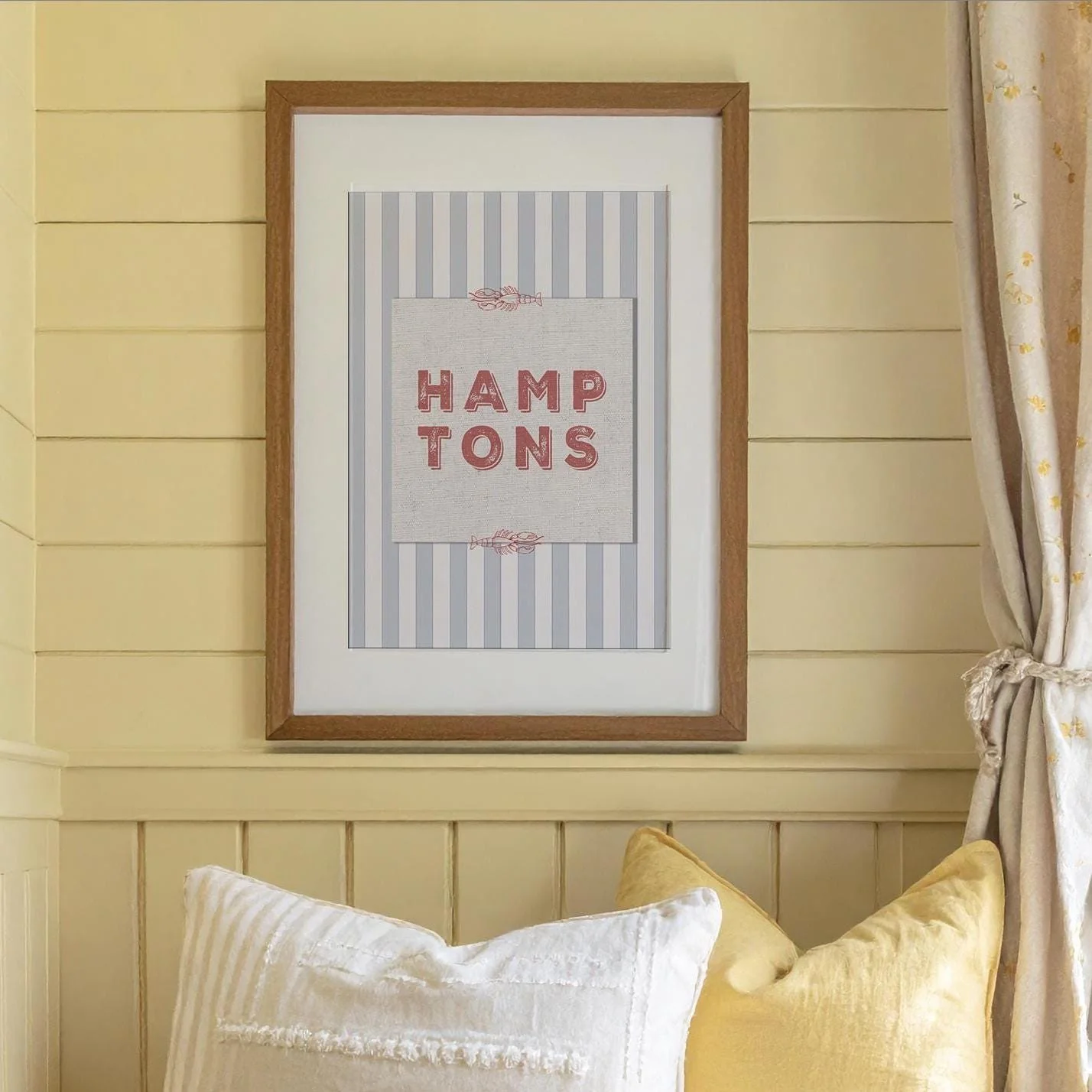 Wall Gallery Set of 3 Preppy Illustrations Coastal Wall Art Seaside Prints Cape Cod and Nantucket - Image 7