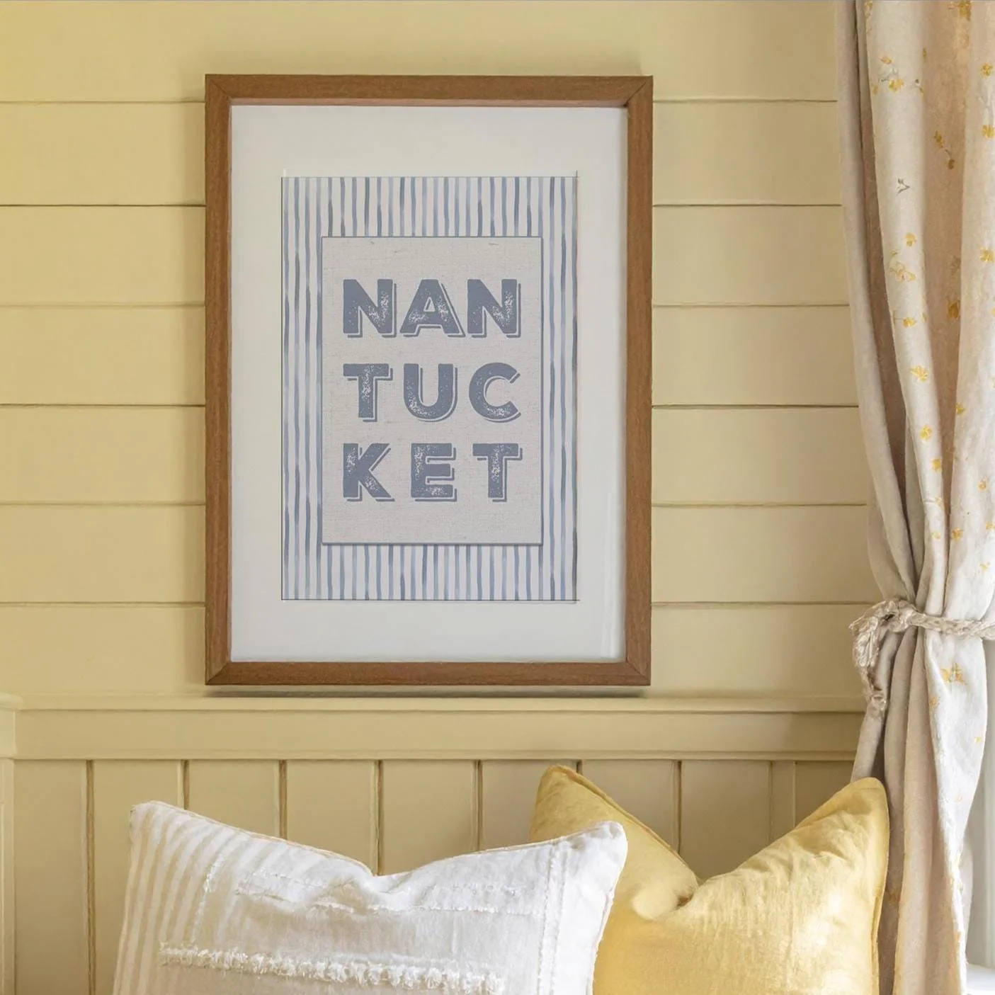 Wall Gallery Set of 3 Preppy Illustrations Coastal Wall Art Seaside Prints Cape Cod and Nantucket - Image 8