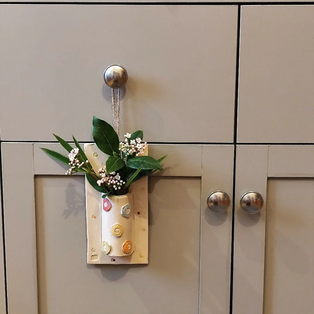 Wall Hanging Ceramic Vase - Image 6
