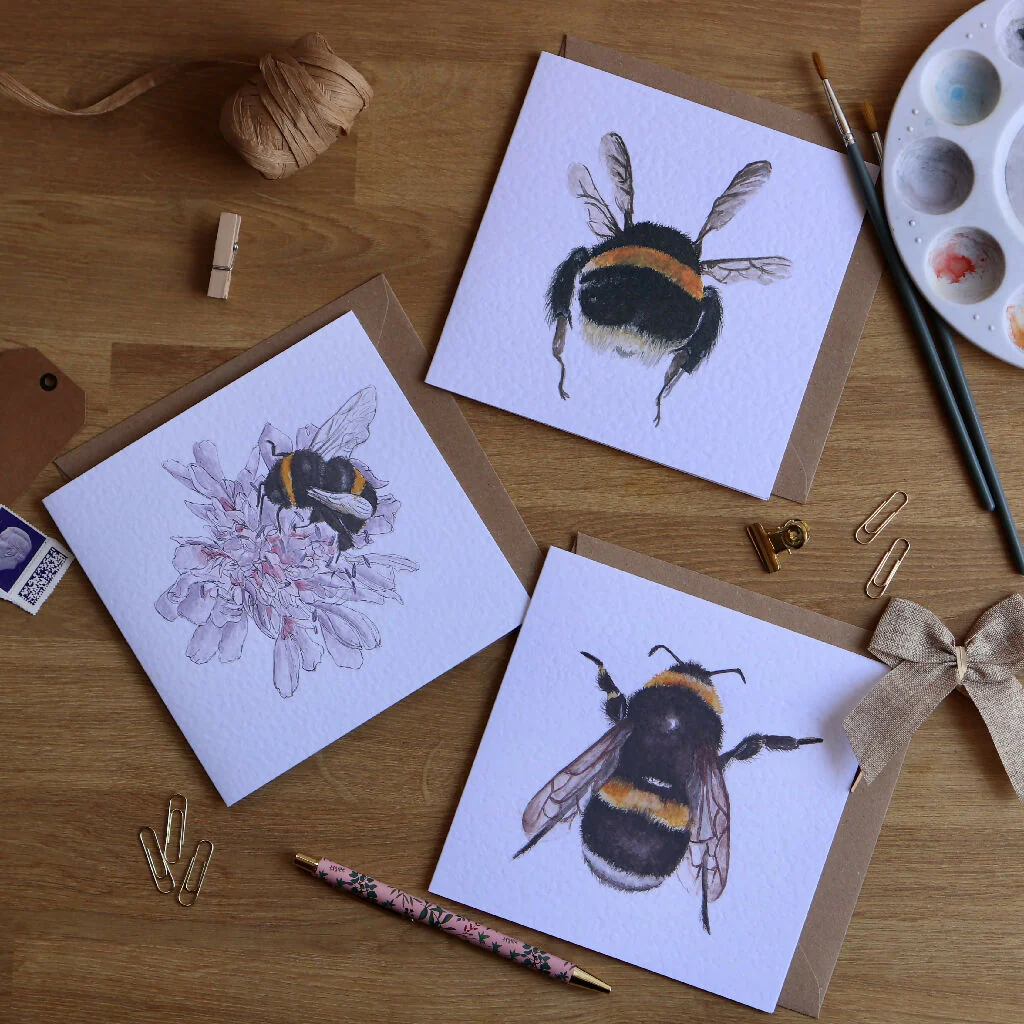 Bumble Bee Greeting Card - Image 3