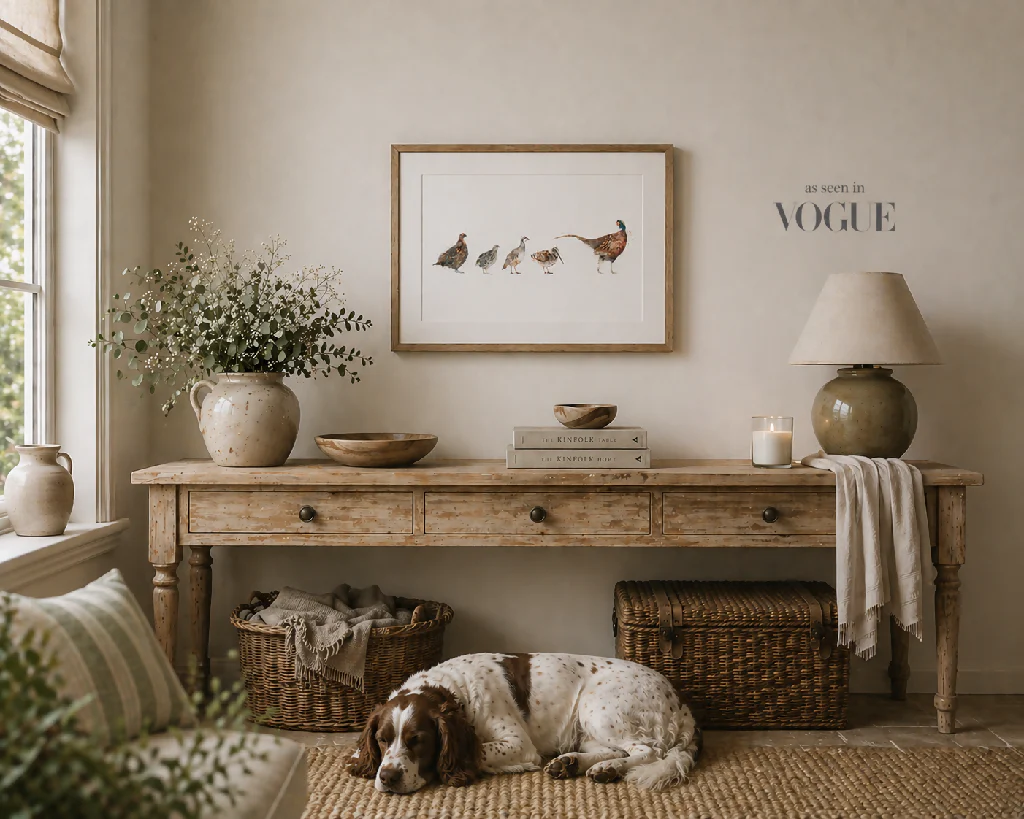 Watercolour Game Birds Print - Image 3