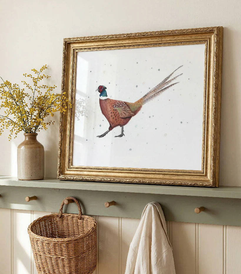 Watercolour Pheasant Print - Image 2