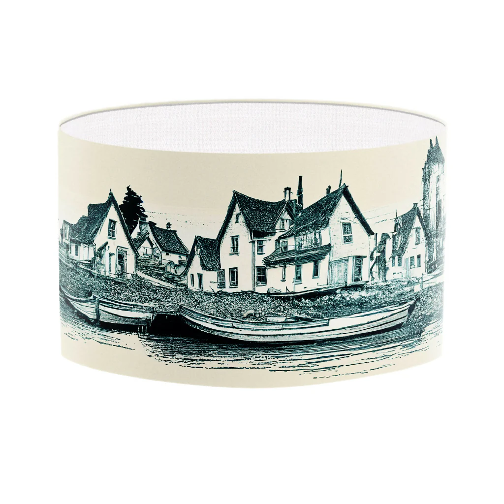 Waters Edge Coastal Lampshade - Image 2