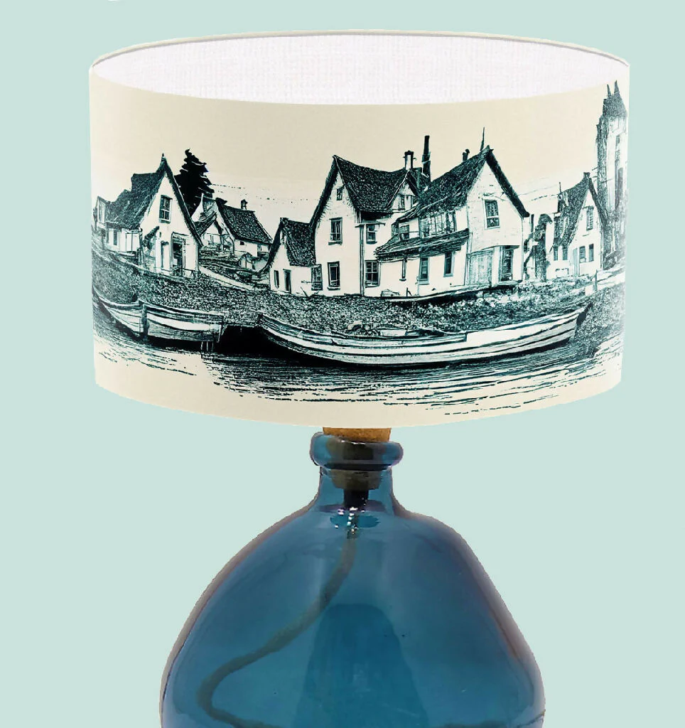 Waters Edge Coastal Lampshade - Image 4