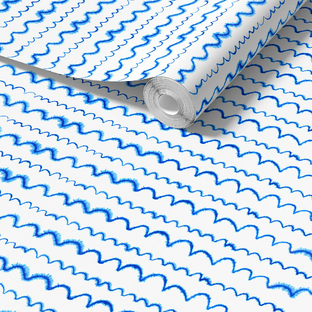 Wave After Wave Sustainable Wallpaper - Image 2