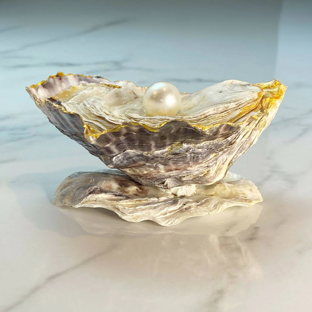 Wedding / Anniversary Oyster Trinket Dish - Image 4