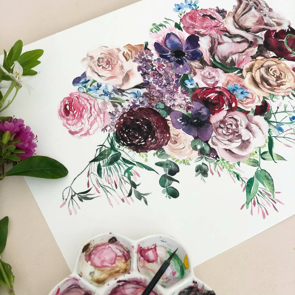 Wedding Bouquet Portrait - Image 4