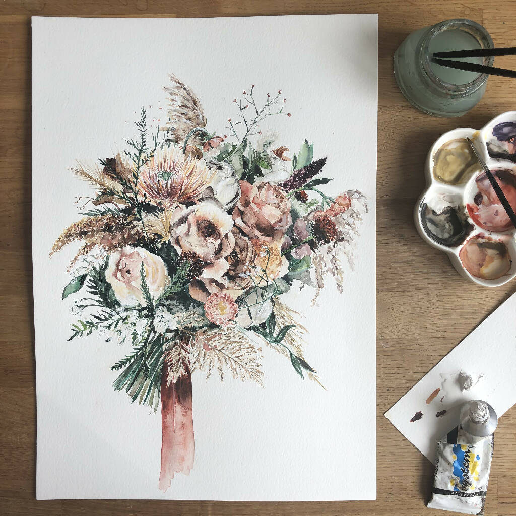 Wedding Bouquet Portrait - Image 7