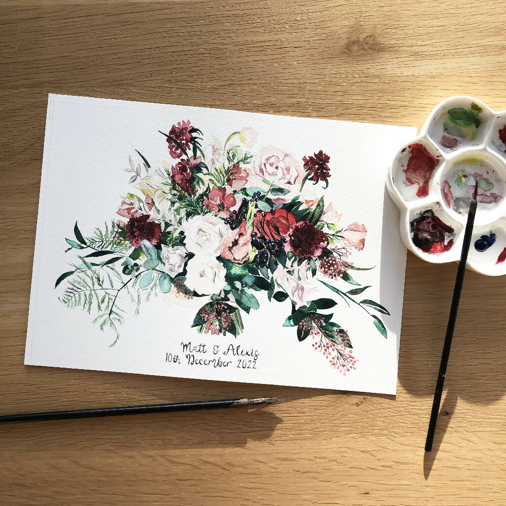 Wedding Bouquet Portrait - Image 9
