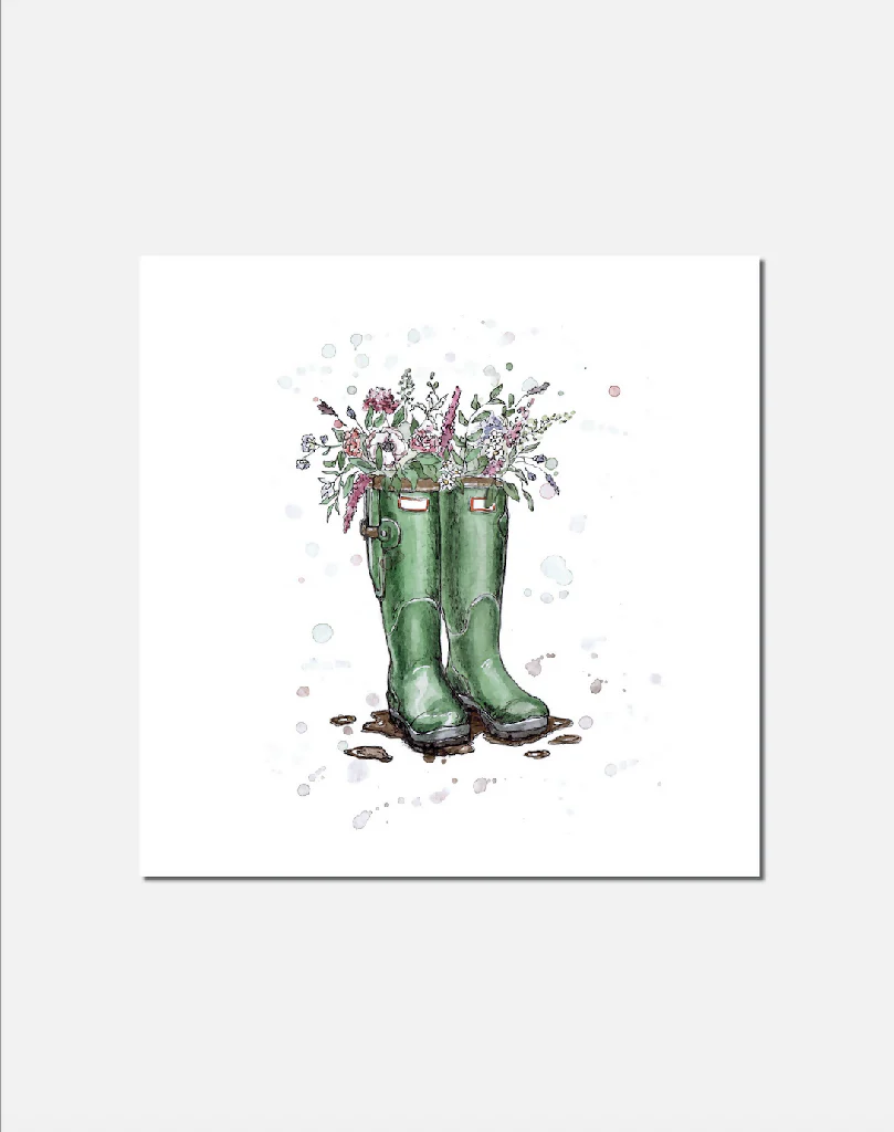Wellies | Signed Limited Edition Print