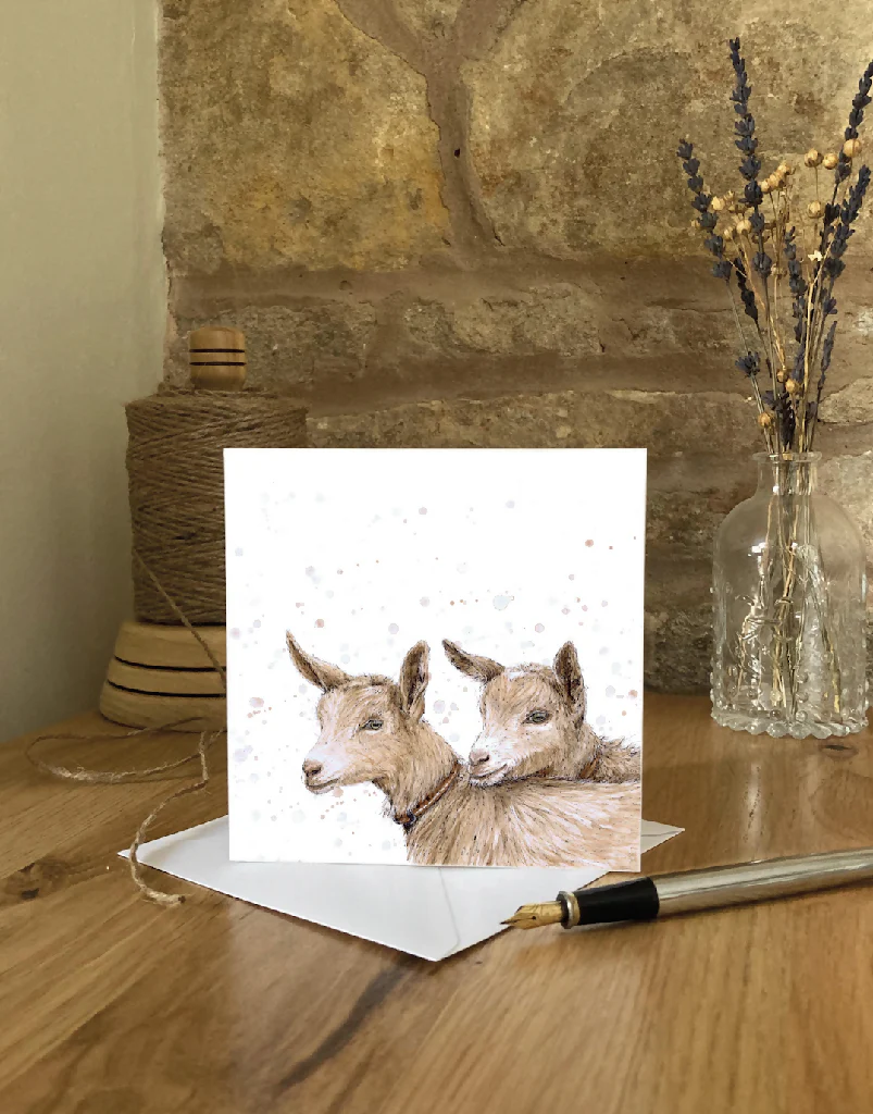 We've Goat Each Other!| Greetings Card