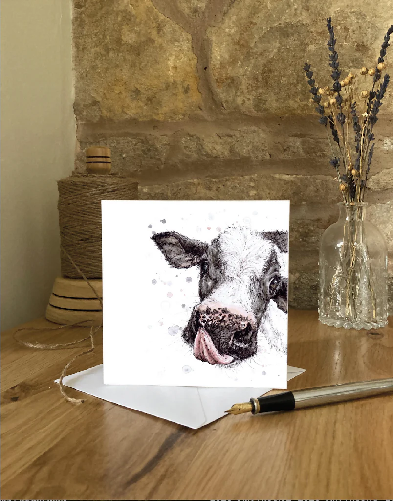 What you licking At? - Greetings Card
