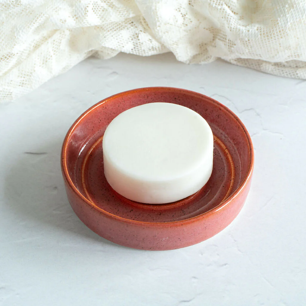 Wheel-Thrown Soap Dish with Ridges - Image 4