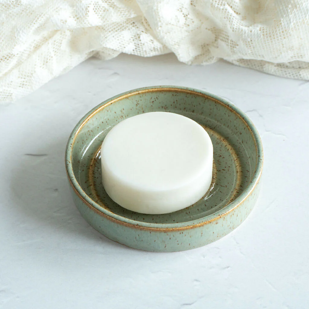 Wheel-Thrown Soap Dish with Ridges - Image 8