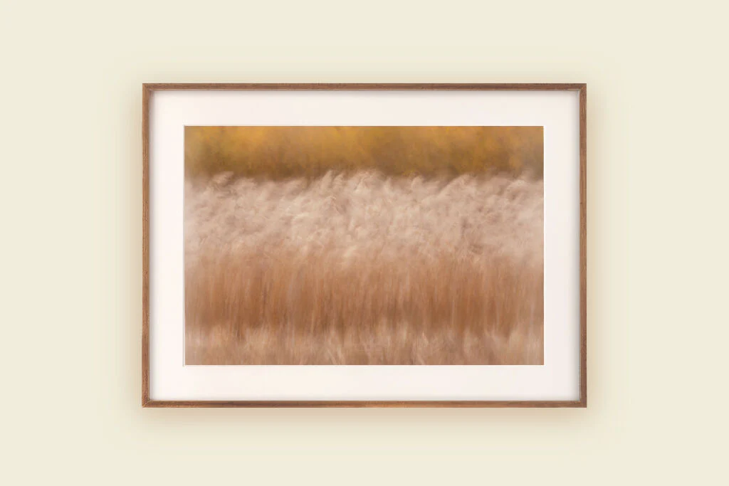 Golden Landscape Art Print 'Whispers' - Image 2