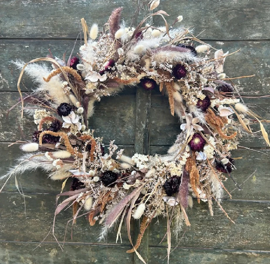 White & Wild Wreath
