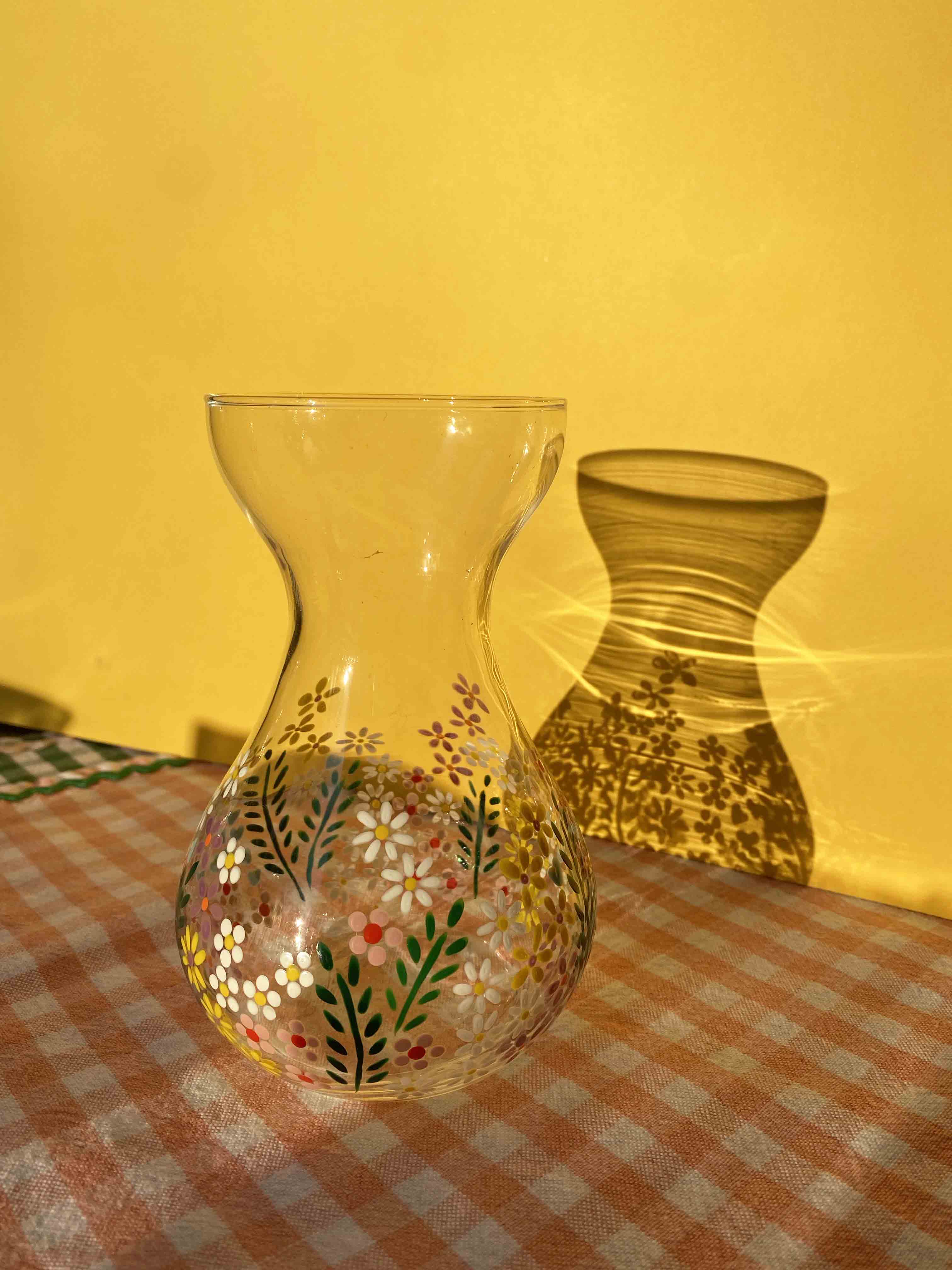 Wild flower vintage petite slim vase - Image 2