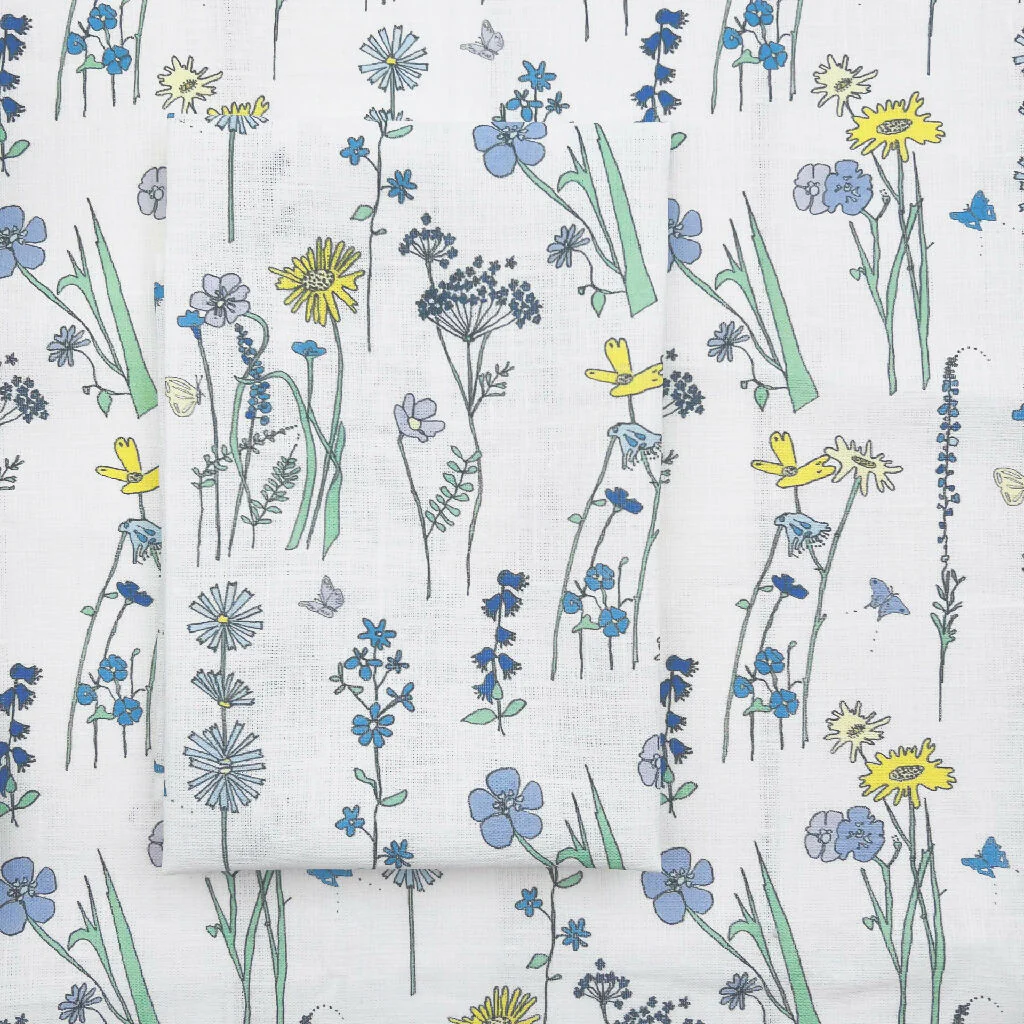 Wildflower Linen Tea Towel - Image 4