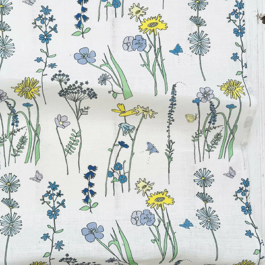 Wildflower Linen Tea Towel - Image 6