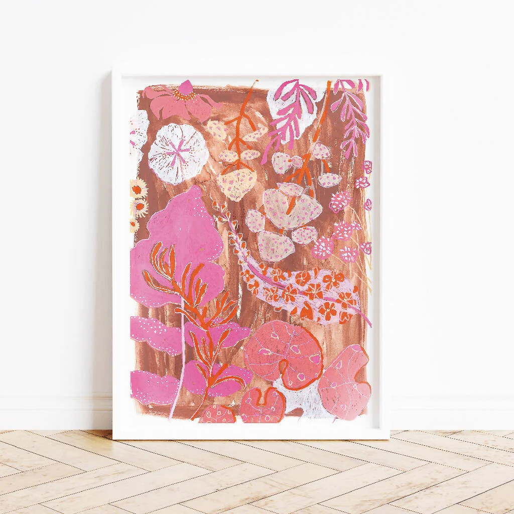 Wildflower Print Trio in Pink - Image 4