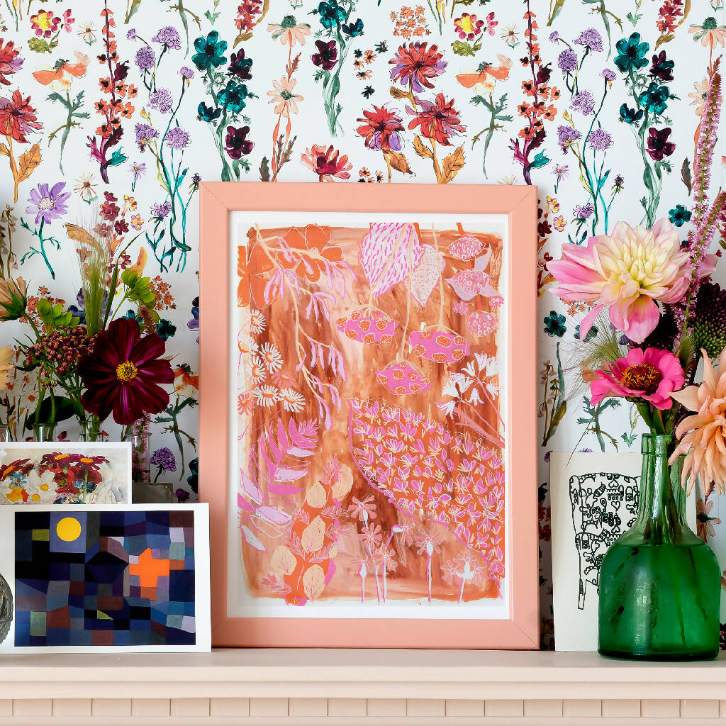 Wildflower Print Trio in Pink - Image 5