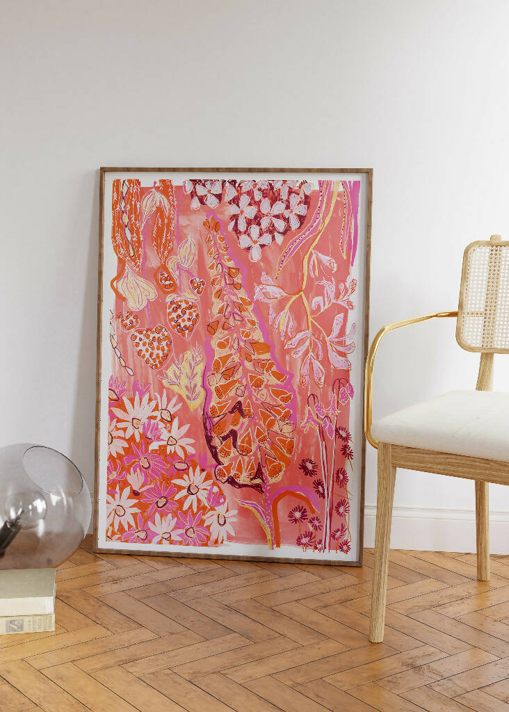 Wildflower Print Trio in Pink - Image 7