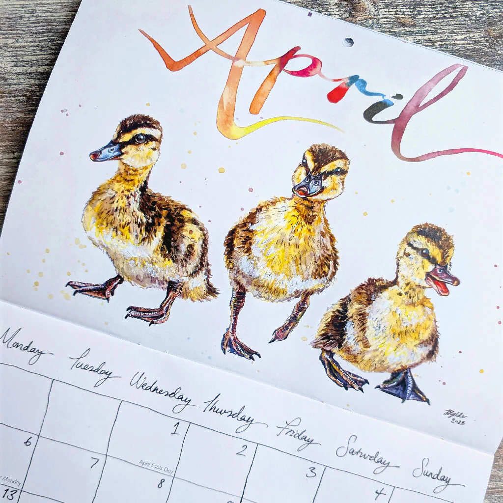 Wildlife Art Calendar 2026 - Image 4