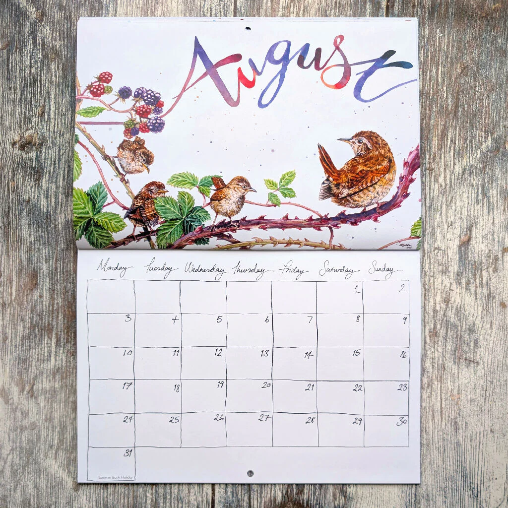 Wildlife Art Calendar 2026 - Image 5