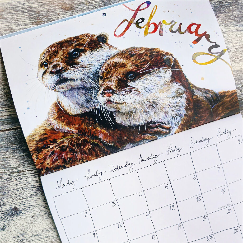Wildlife Art Calendar 2026 - Image 7
