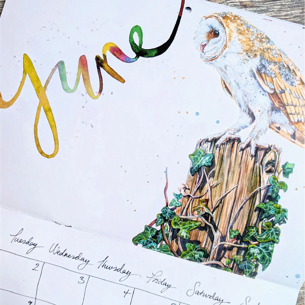 Wildlife Art Calendar 2026 - Image 8